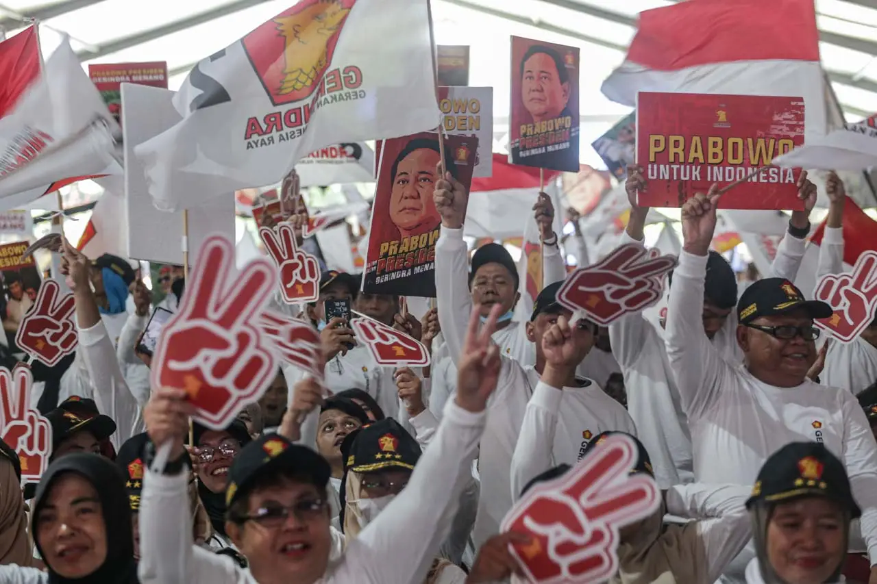 Prabowo Hadiri Konsolidasi...