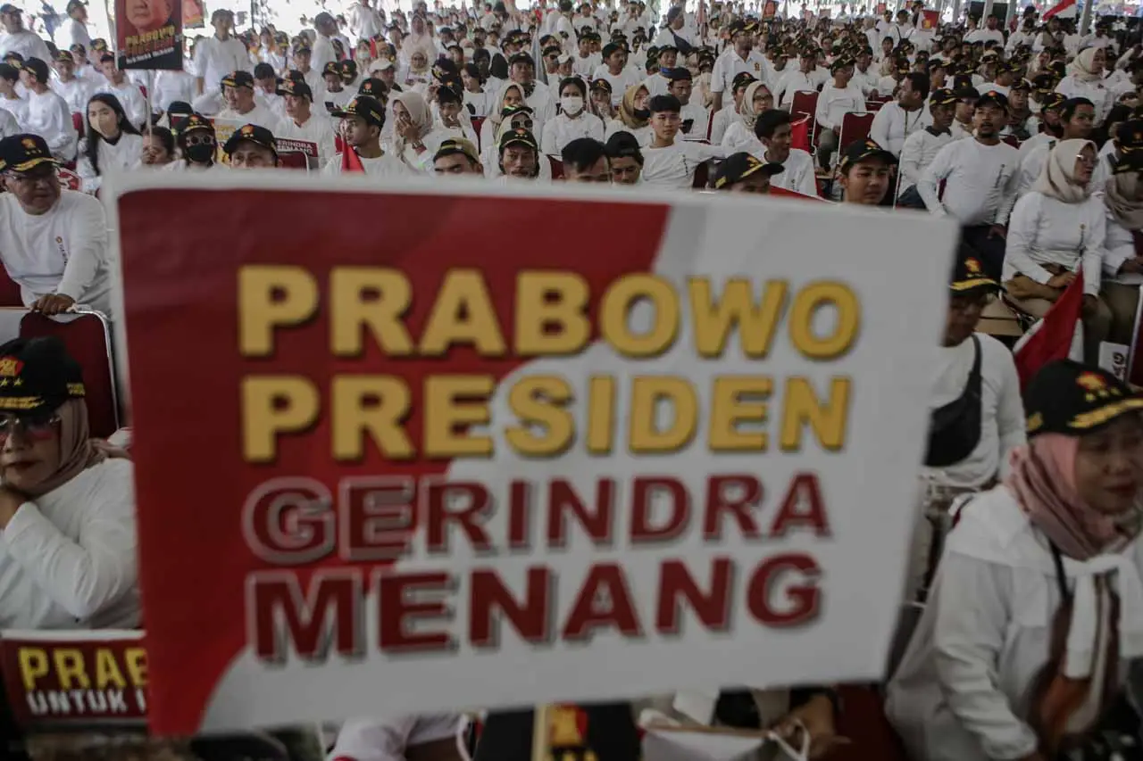 Prabowo Hadiri Konsolidasi...