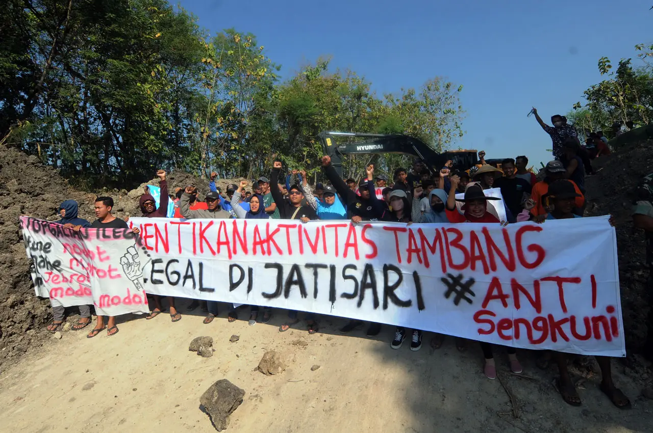 Aksi Penolakan Aktivitas...