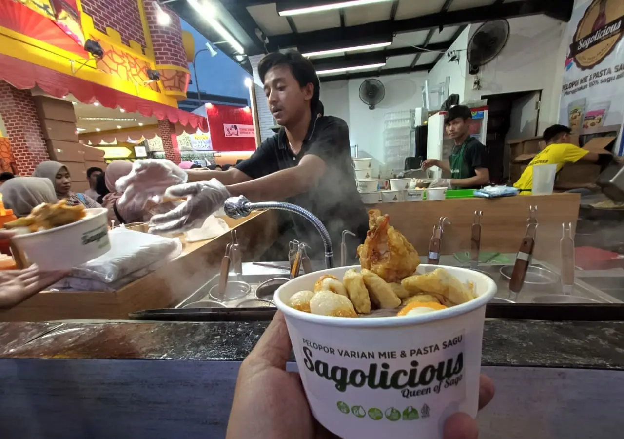 Mie Sagolicious, Makanan...
