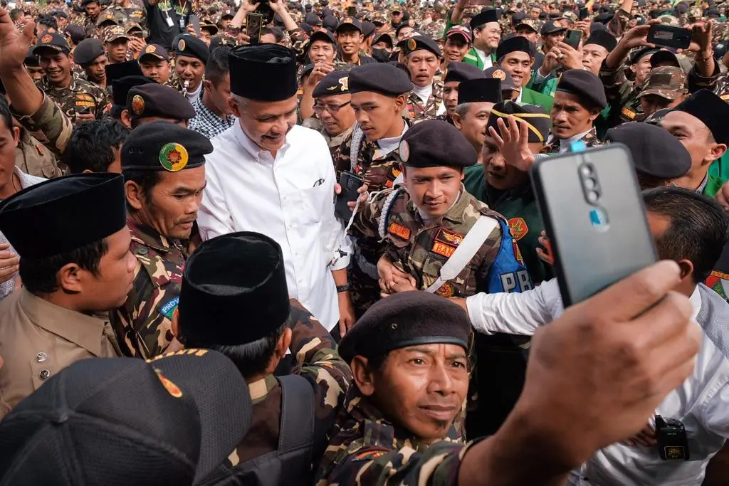 Momen Ganjar Pranowo...