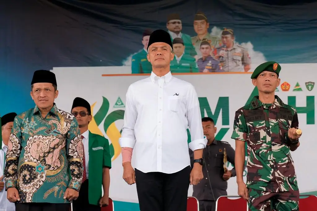 Momen Ganjar Pranowo...
