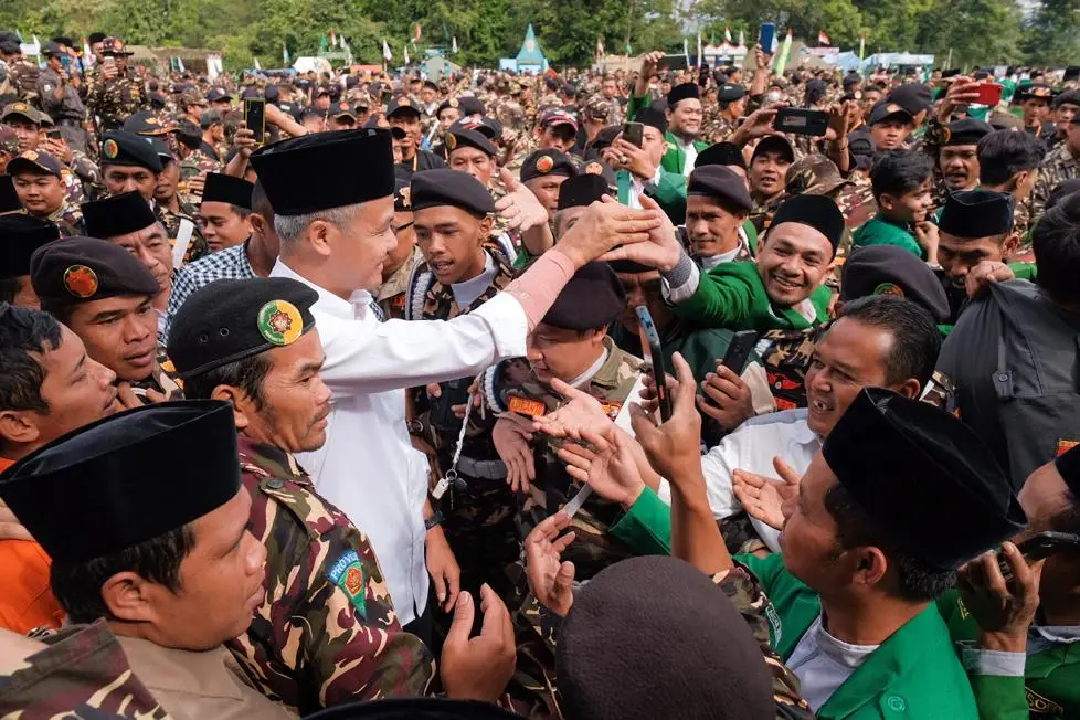 Momen Ganjar Pranowo...