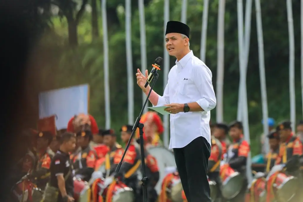 Momen Ganjar Pranowo...