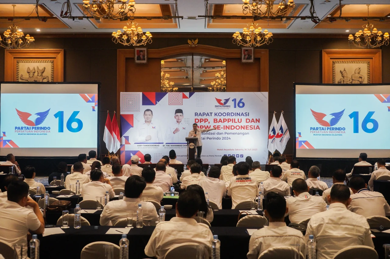 HT Buka Rakor DPP, Bappilu...