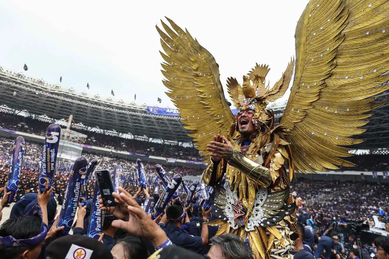 Partai Nasem Gelar Apel...