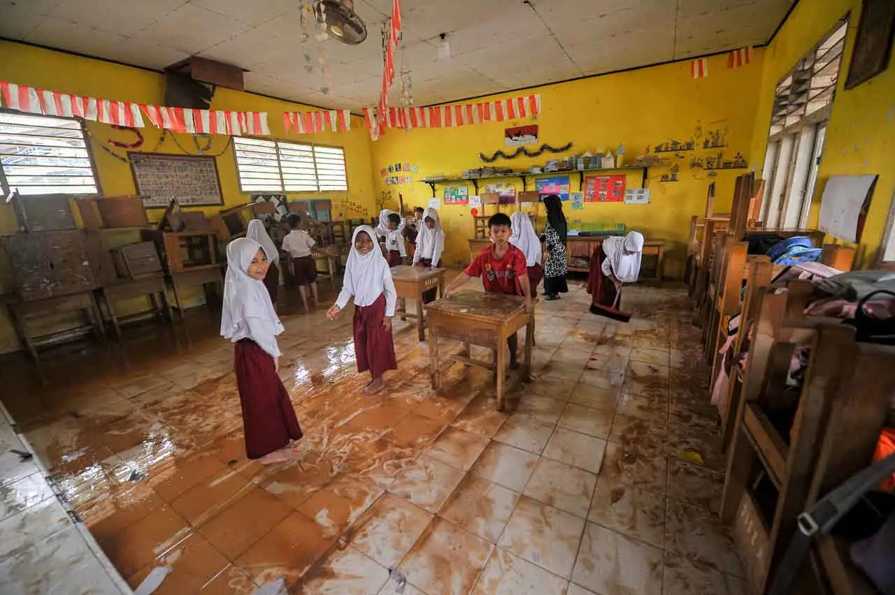 Miris, Sekolah di Jambi...