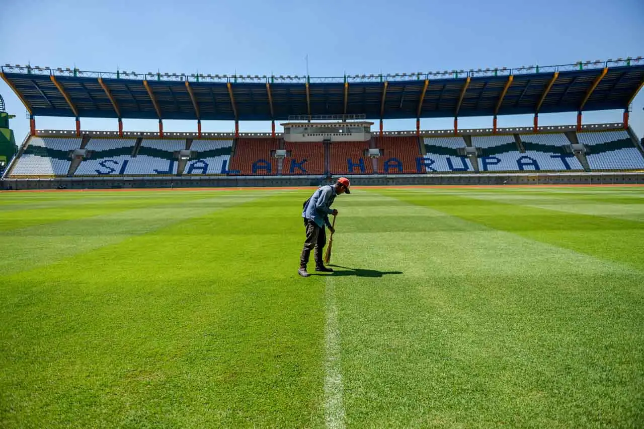 Potret Stadion Si Jalak...