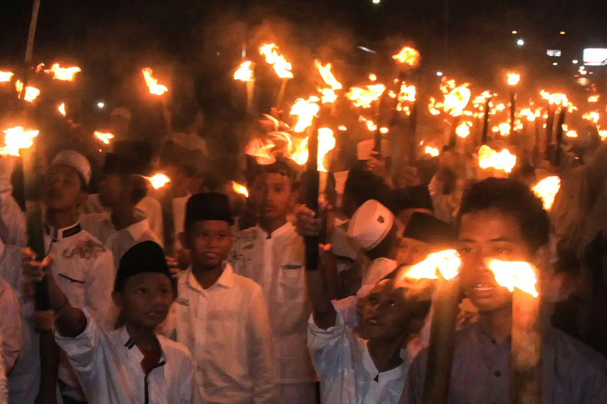 Potret Keseruan Pawai...