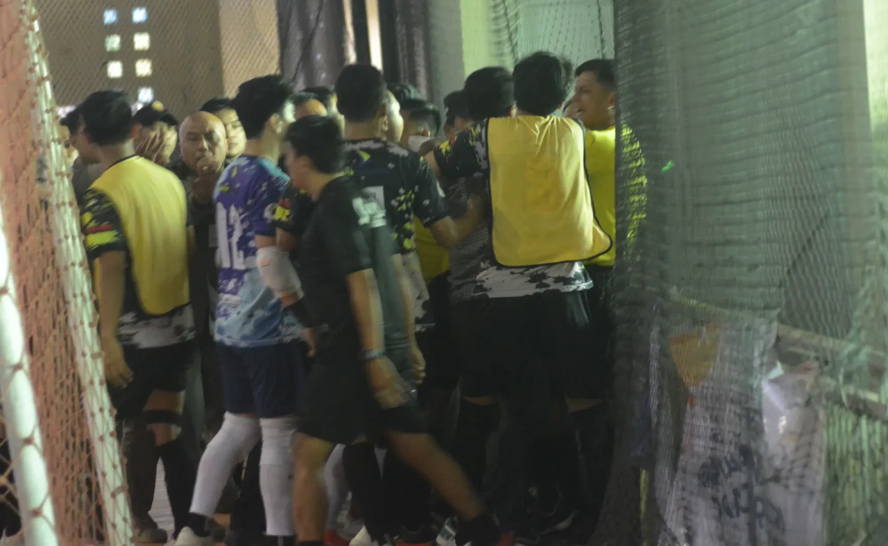 Kericuhan Laga Futsal...