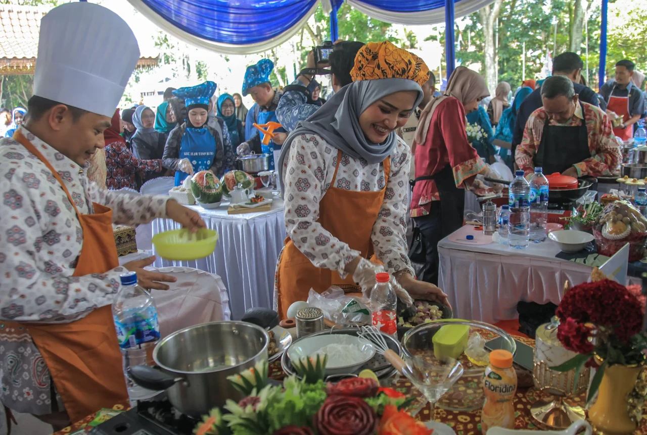 Potret Keseruan Lomba...