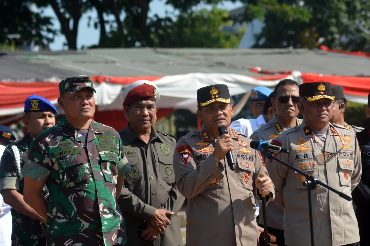 Kompaknya Banteng Raiders-Brimob...