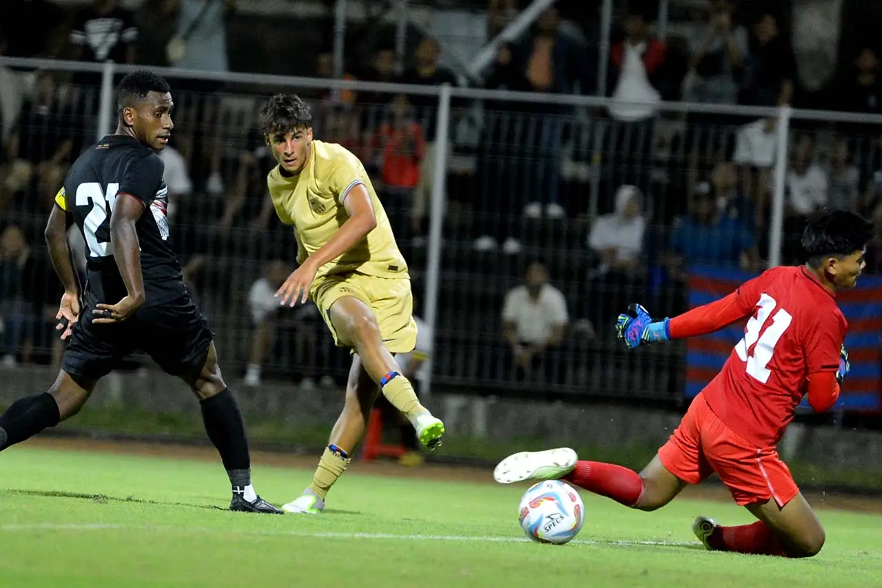 Aksi Garuda United U-17...