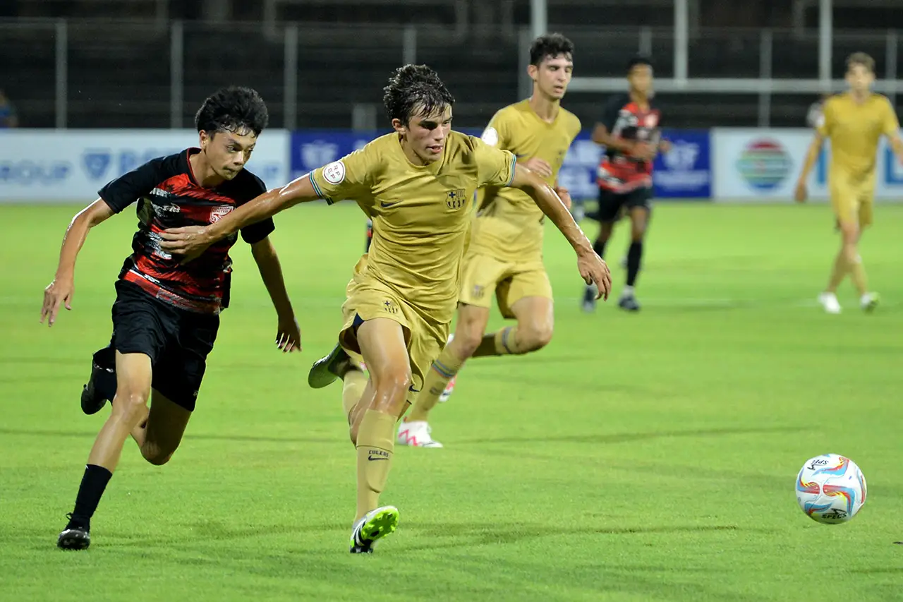 Aksi Garuda United U-17...