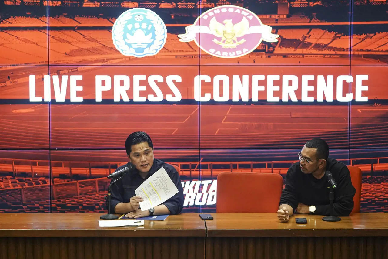 Erick Thohir Beberkan...
