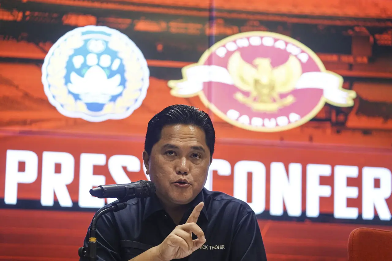 Erick Thohir Beberkan...