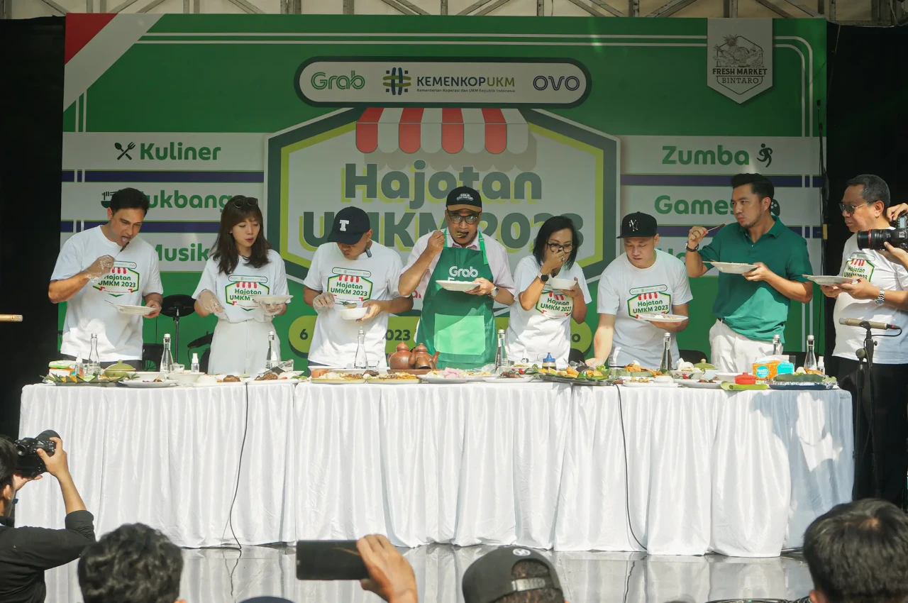 Grab dan OVO Gelar Hajatan...
