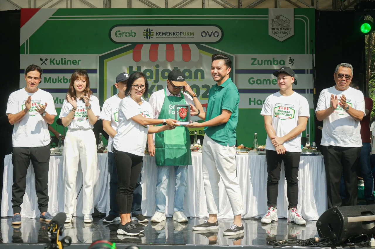 Grab dan OVO Gelar Hajatan...