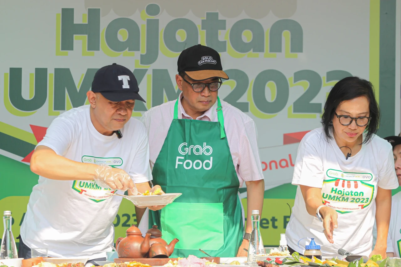 Grab dan OVO Gelar Hajatan...
