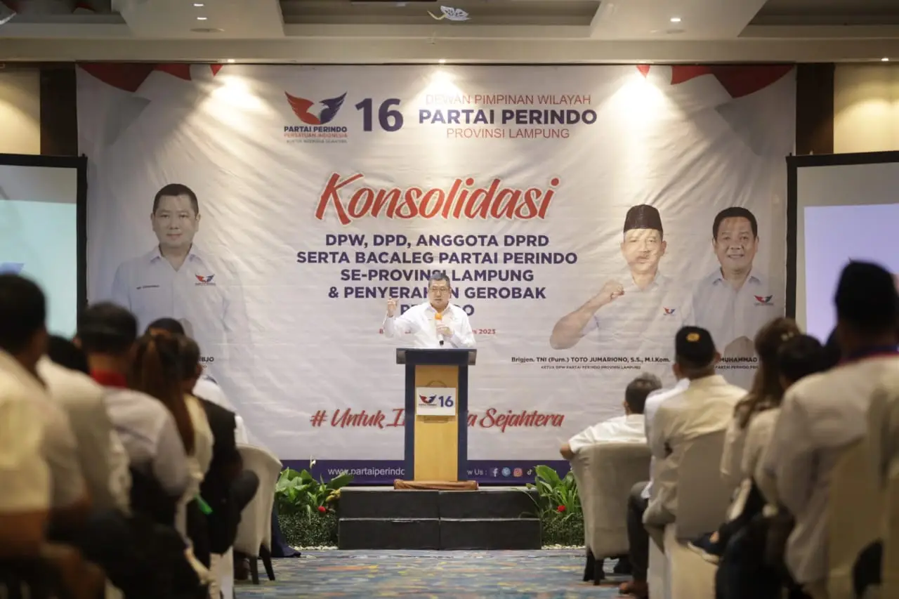 Konsolidasi di Lampung,...