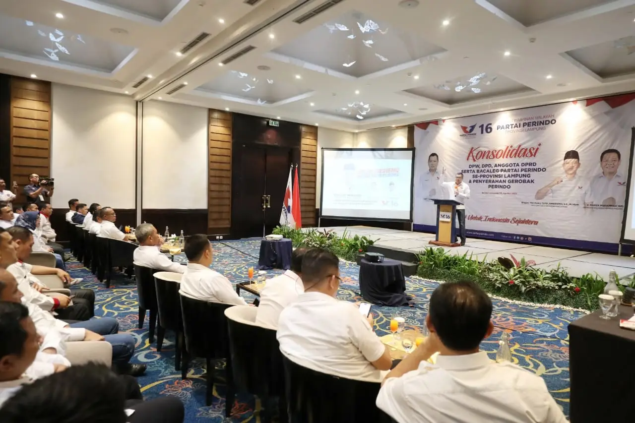 Konsolidasi di Lampung,...