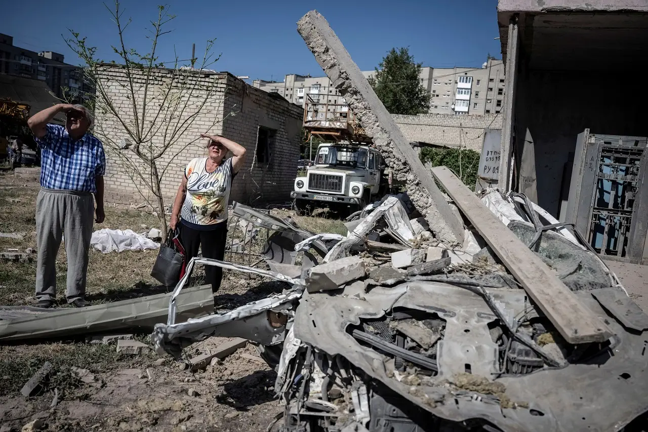 Kota Pokrovsk di Ukraina...