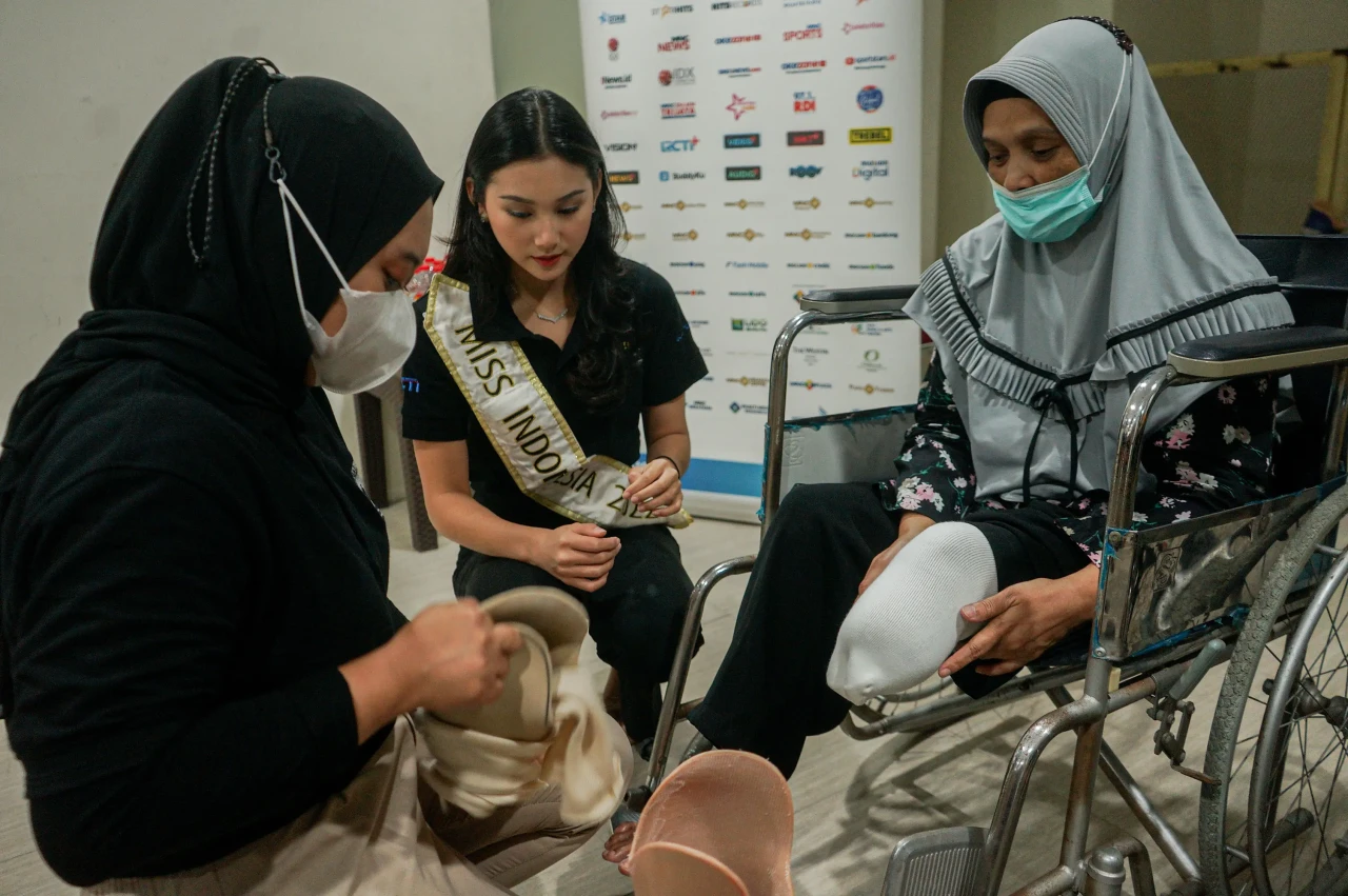 Momen Miss Indonesia...