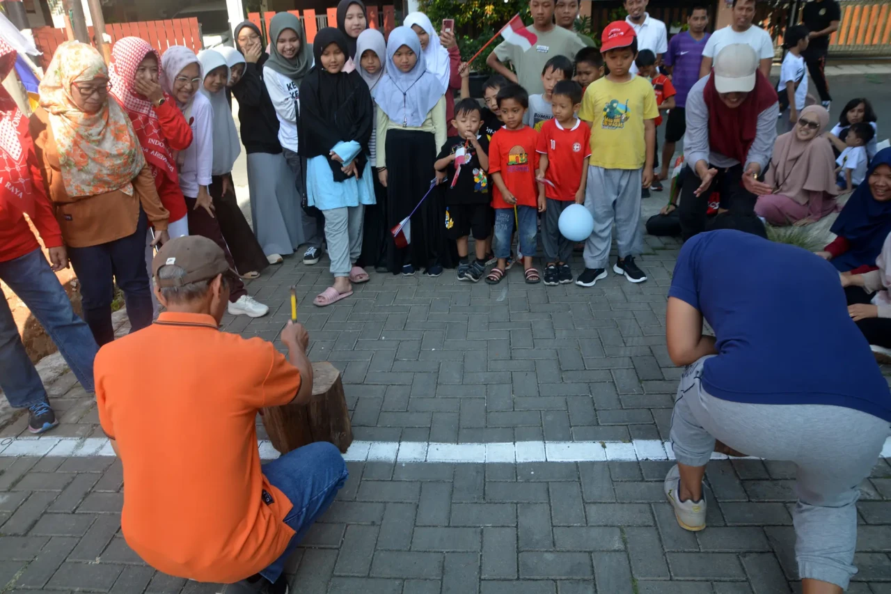 Potret Kemeriahan Lomba...