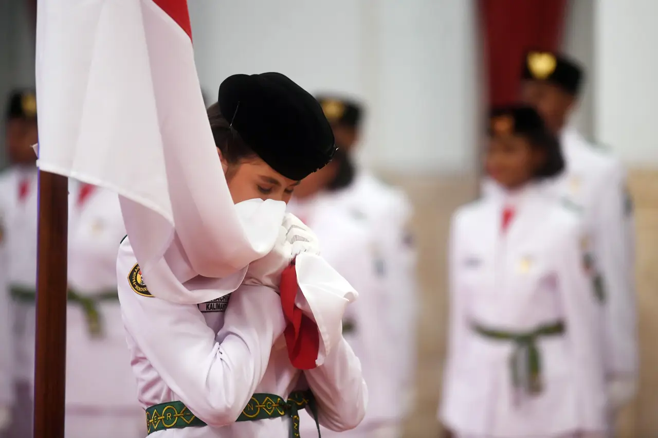 Ini Dia 76 Paskibraka...