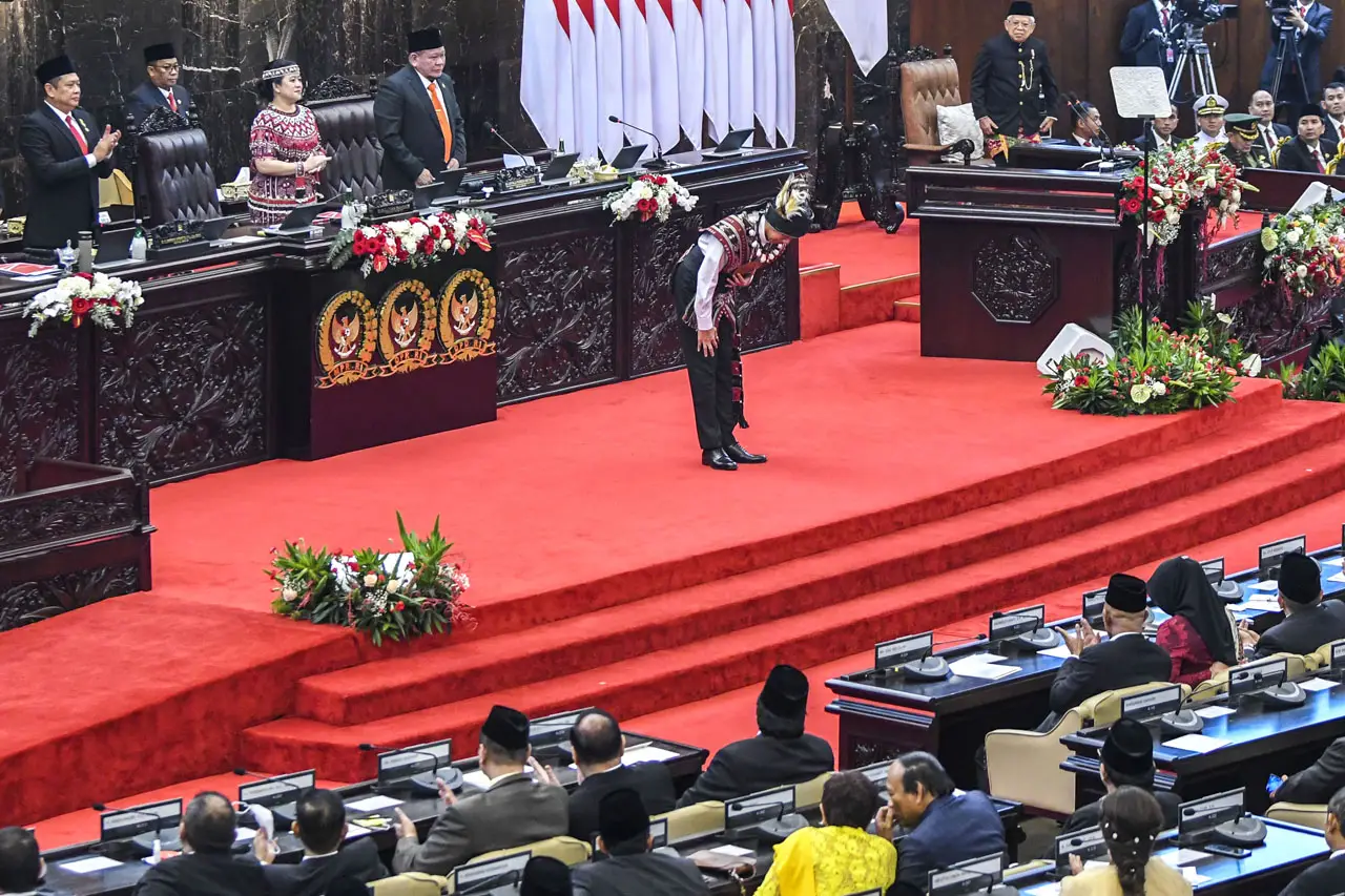 Presiden Sampaikan Pidato...