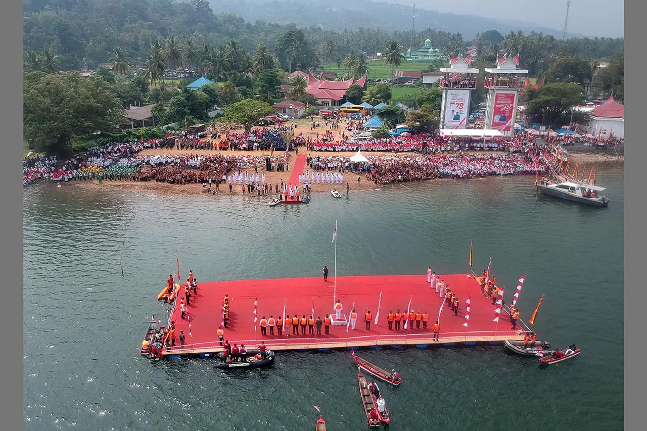 Keren, Upacara HUT ke-78...