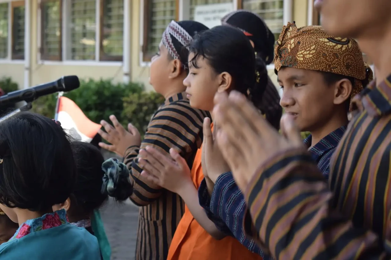 Siswa Tunanetra di Semarang...
