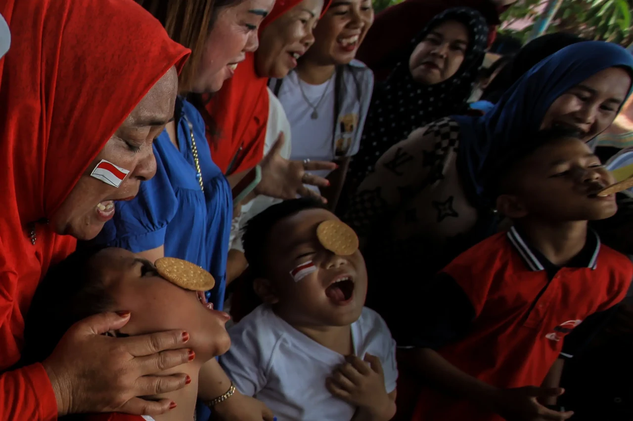 Potret Keseruan Lomba...
