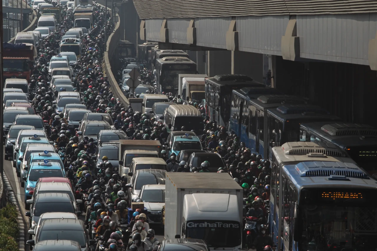 Macetnya Jalanan Jakarta...