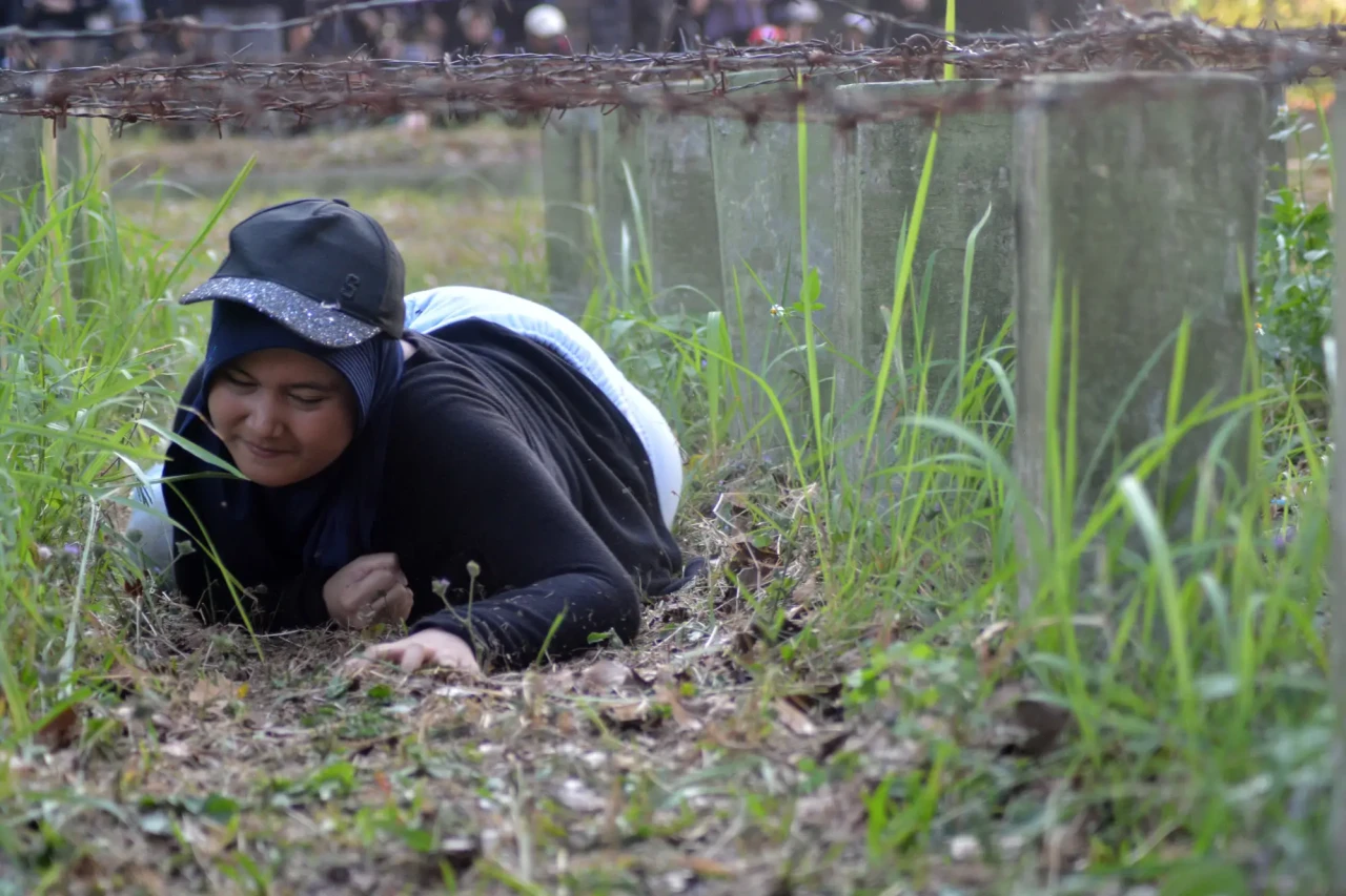 Keseruan Outbound Siswa...