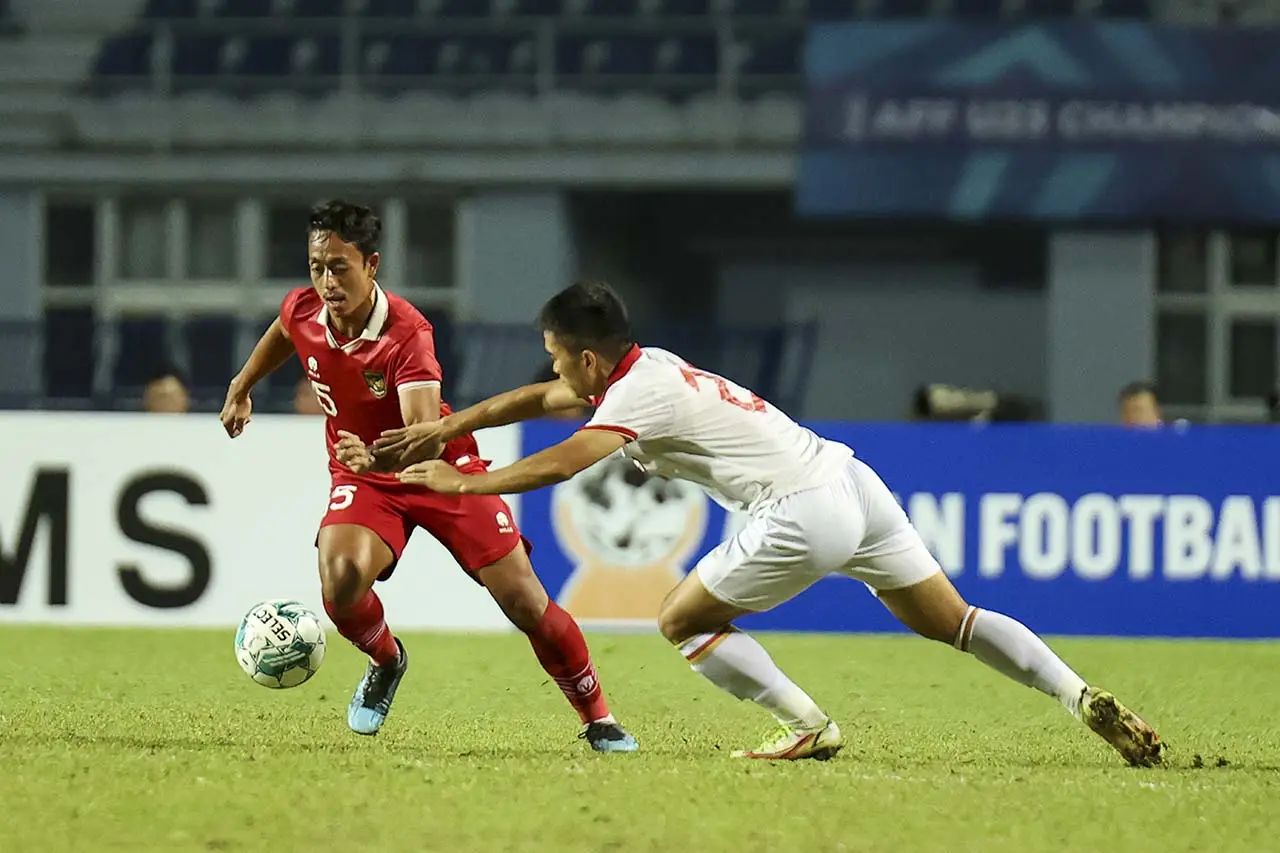 Aksi Heroik Timnas Indonesia...