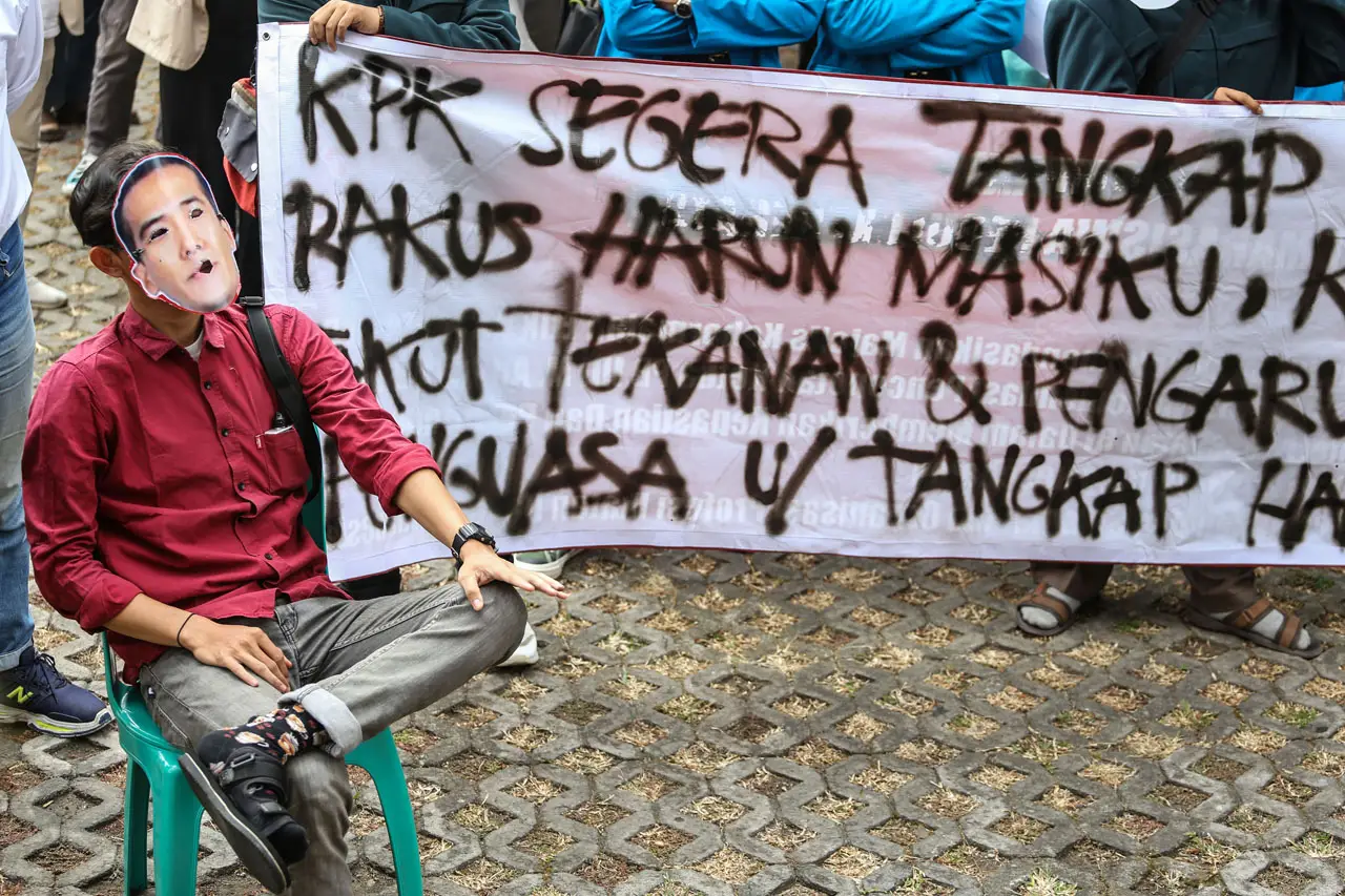 Aksi Mahasiswa Desak...
