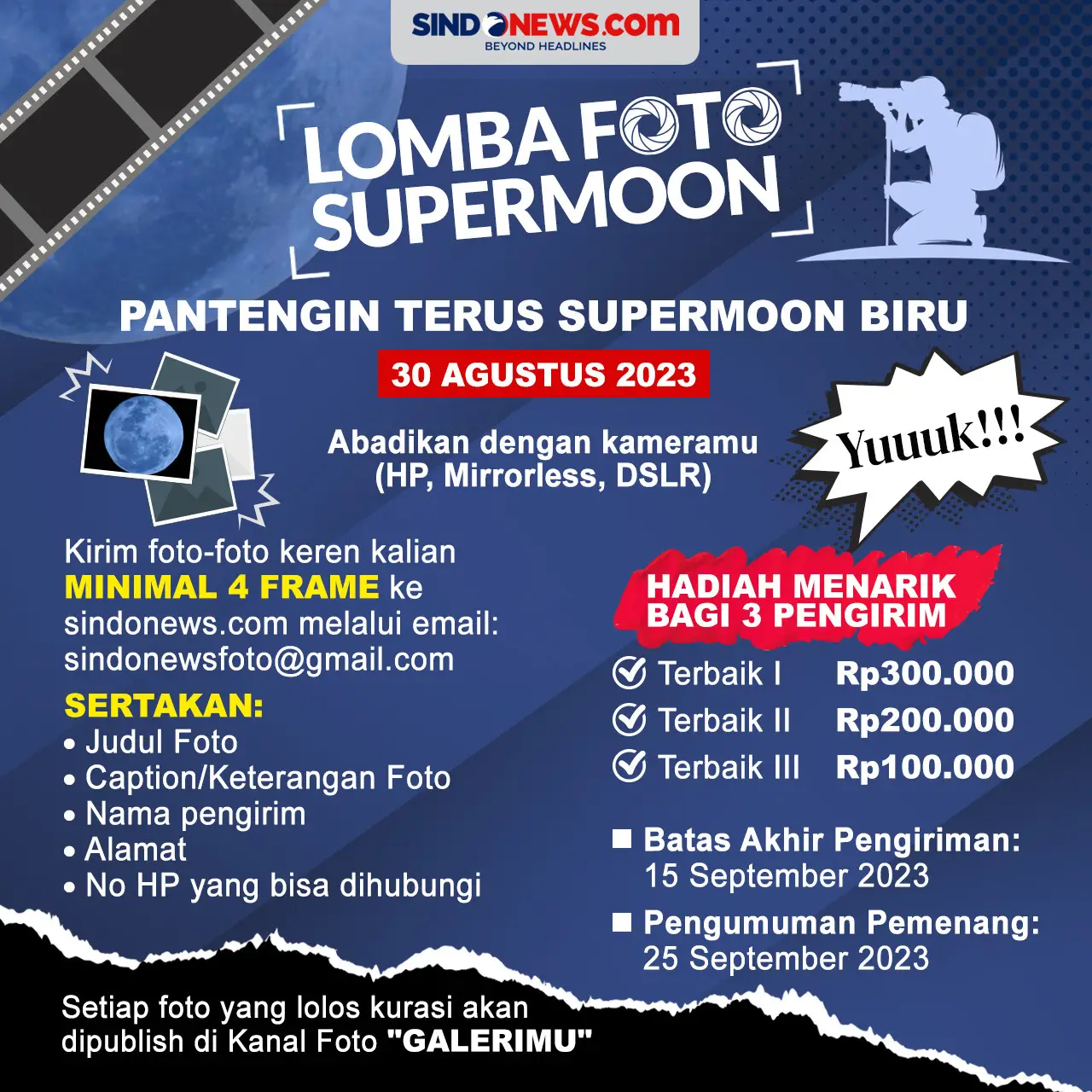 LOMBA FOTO SUPERMOON...