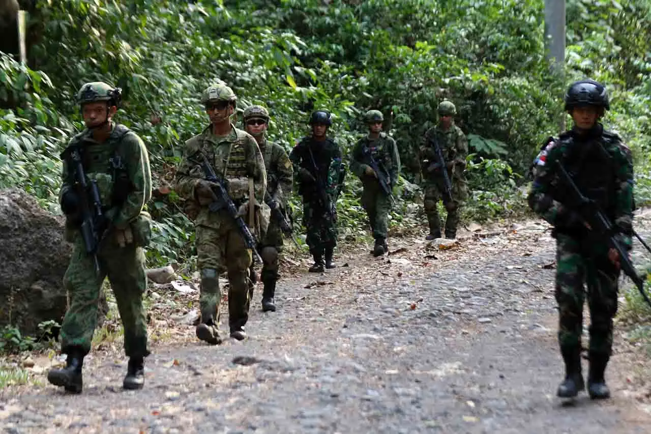 Latihan Gabungan Bersama...