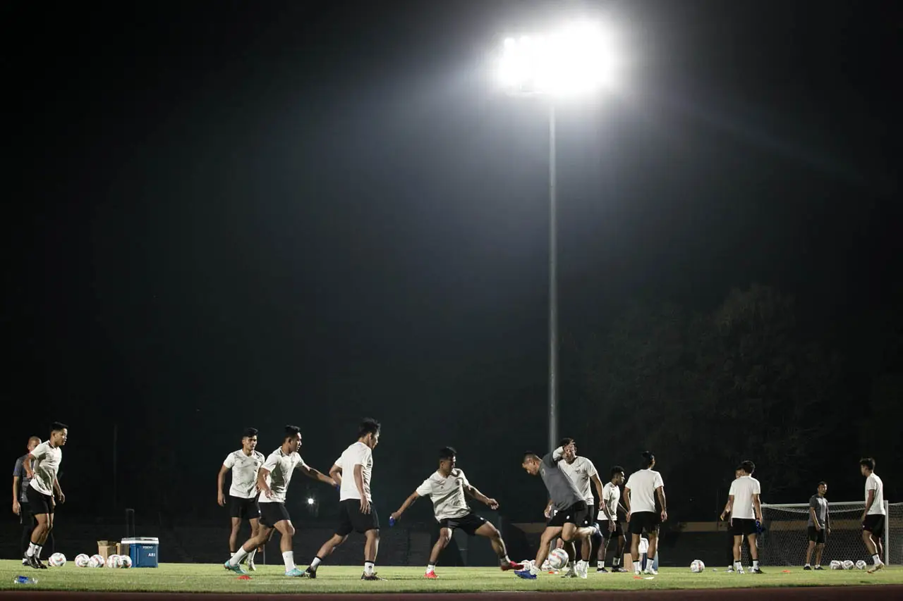 Latihan Perdana Timnas...