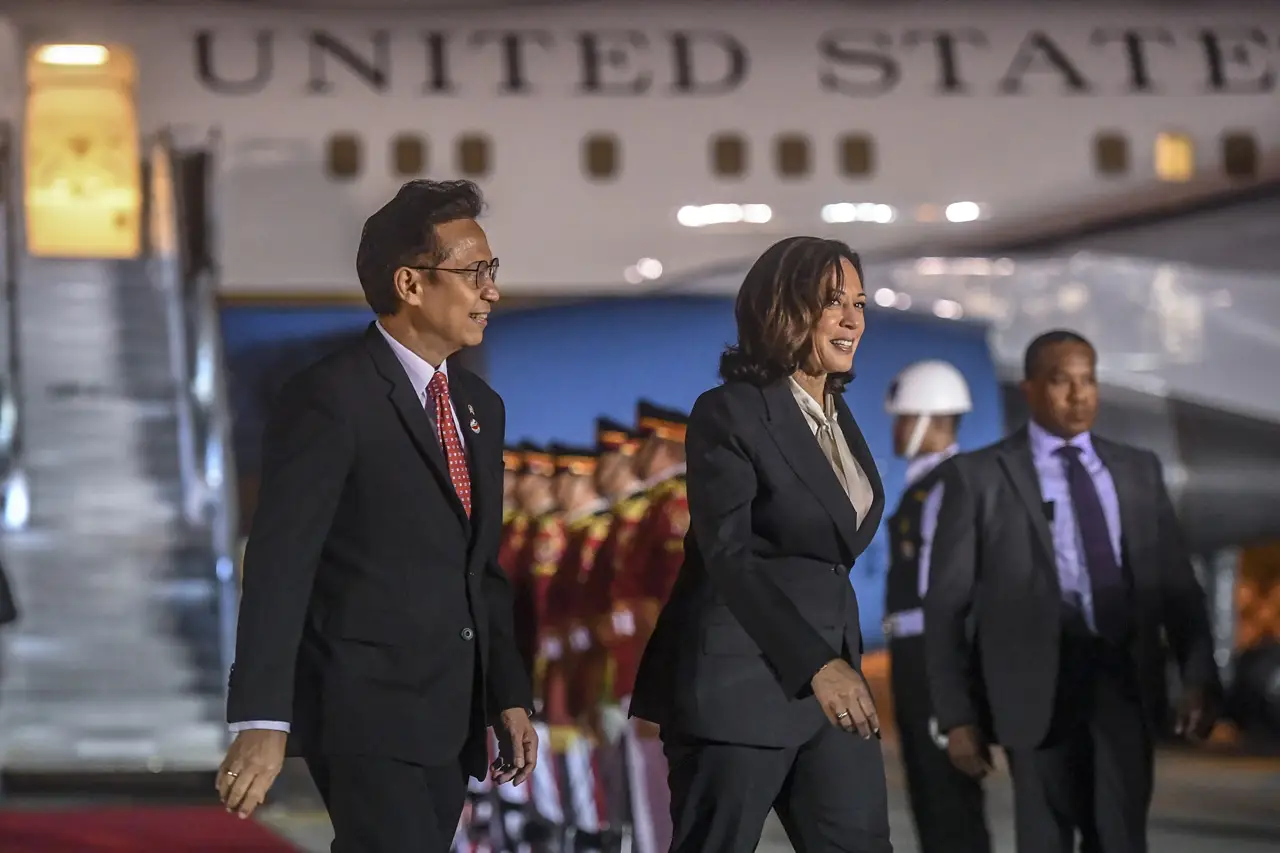 Wapres AS Kamala Harris...
