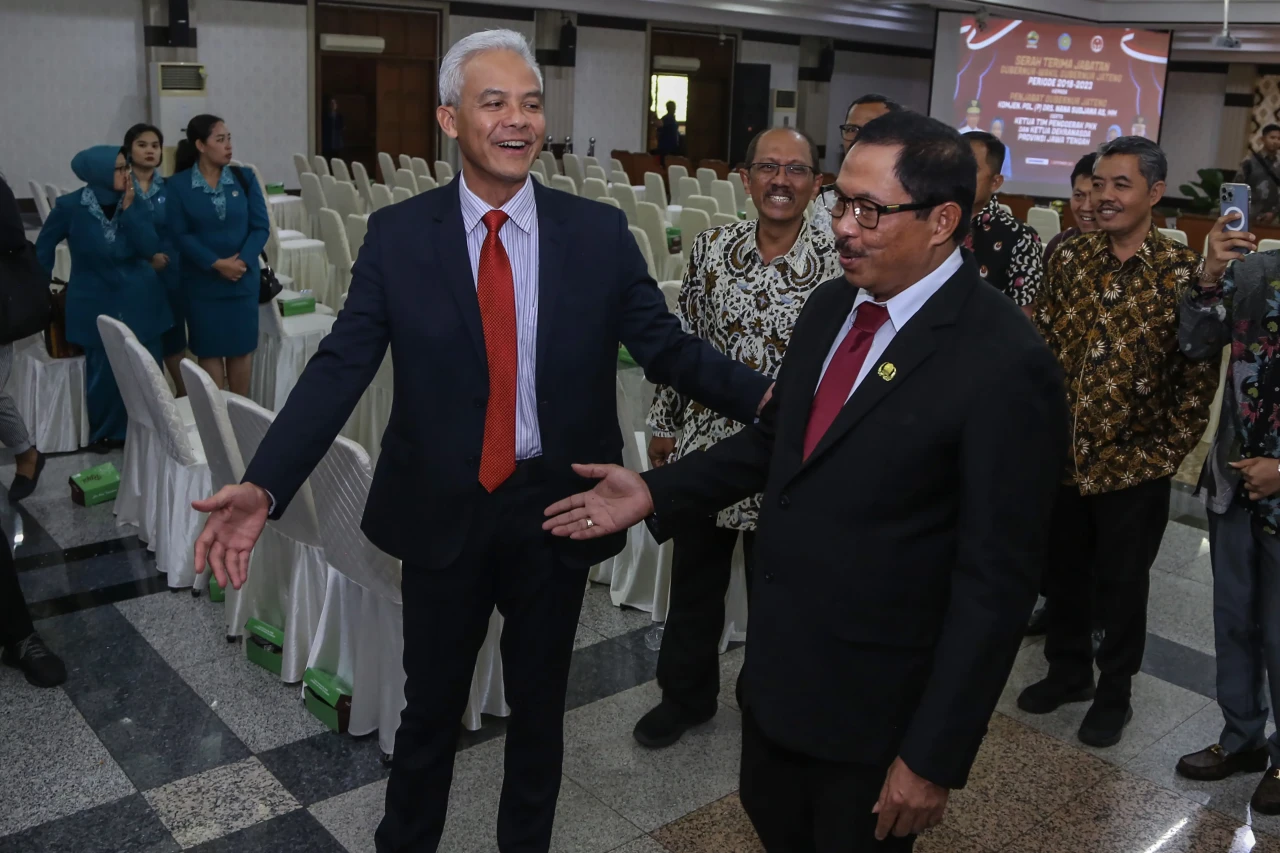 Sertijab Gubernur Jawa...