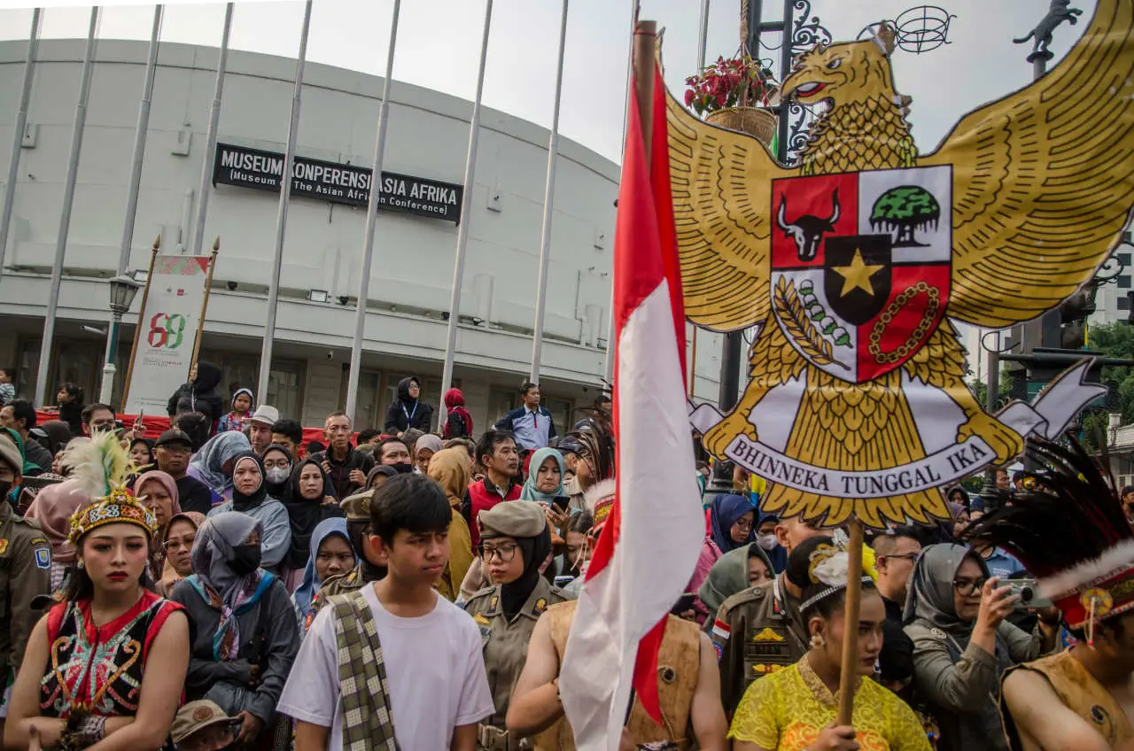 Kemeriahan Kirab Pancasila...
