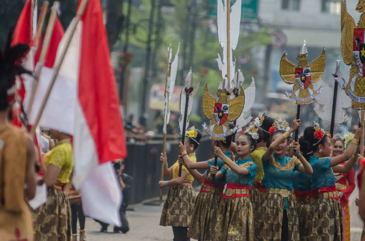 Kemeriahan Kirab Pancasila...