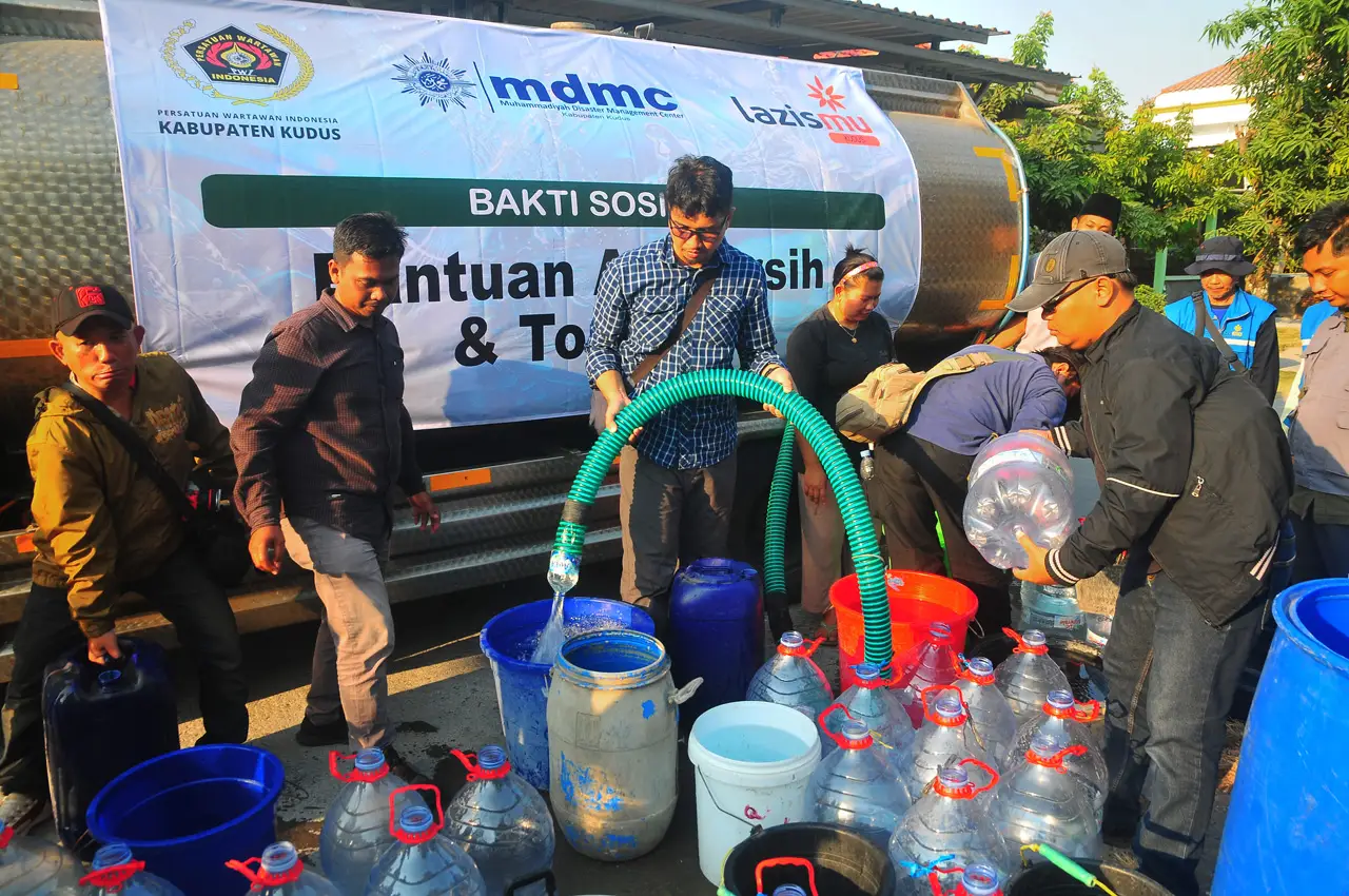 Aksi Wartawan Peduli...