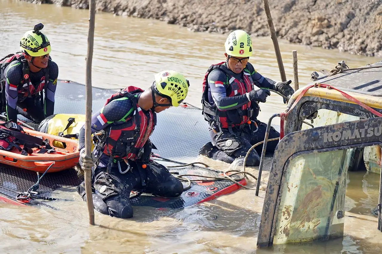 Aksi Tim Rescue PPA...