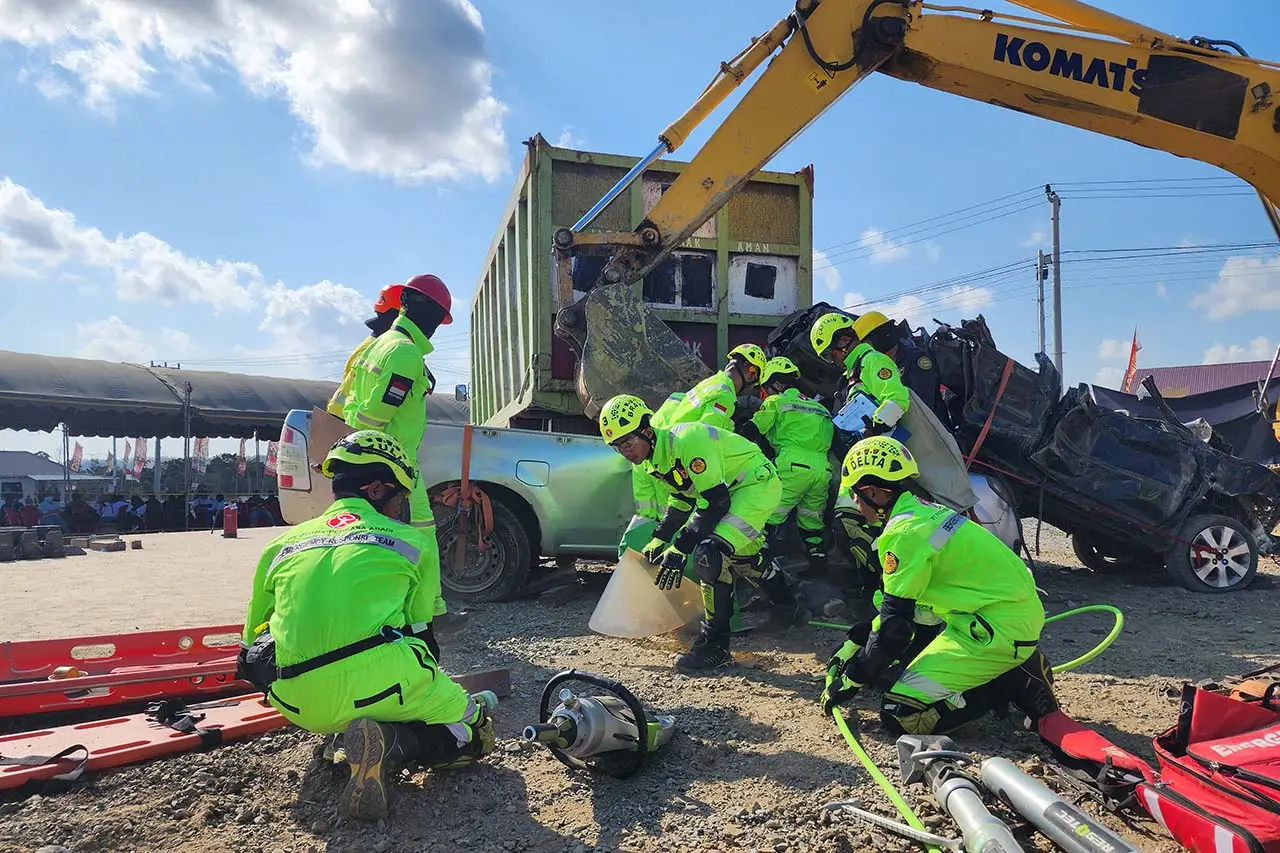 Aksi Tim Rescue PPA...