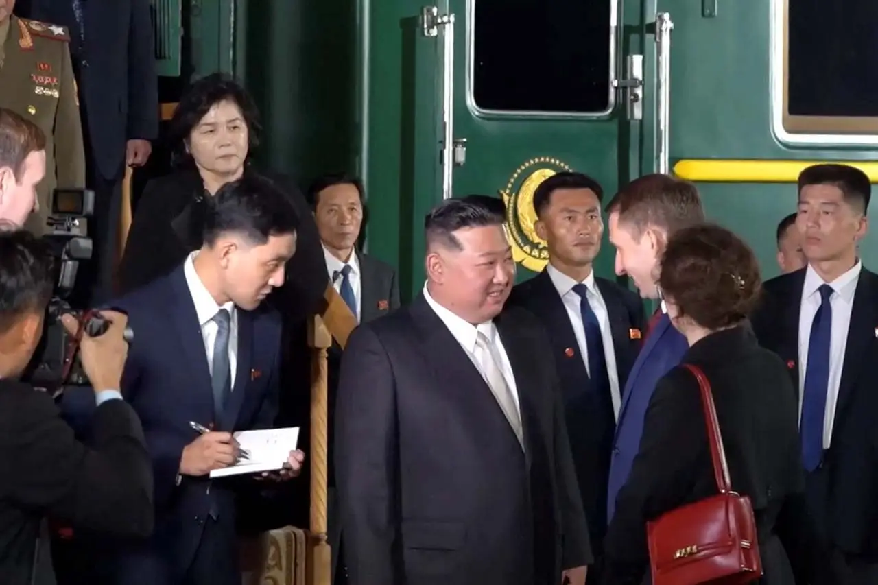 Tiba di Rusia, Kim Jong...