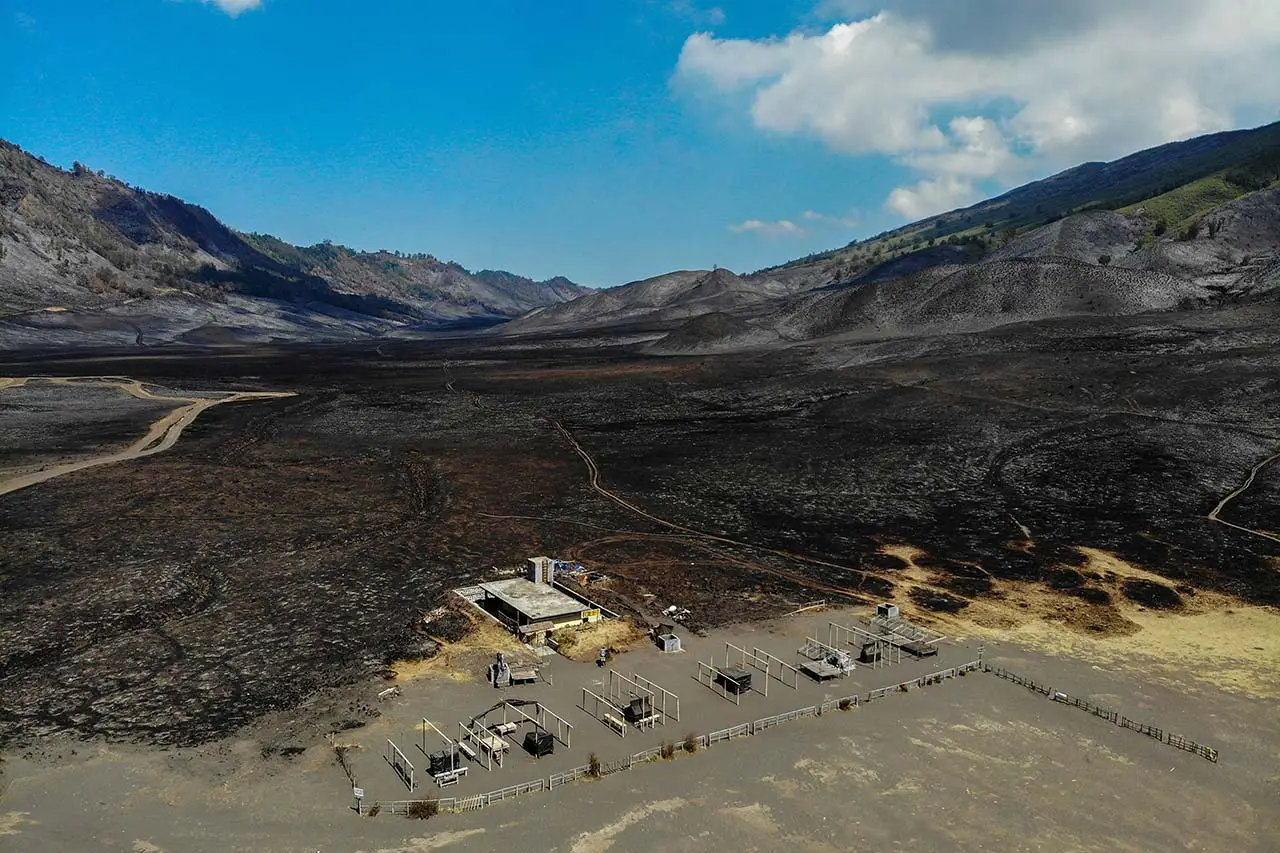 Kondisi Terakhir Bromo...