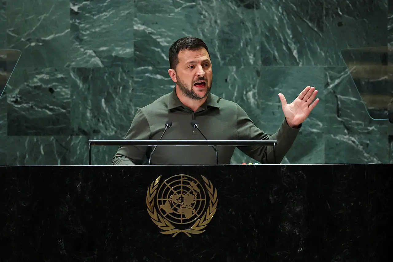 Presiden Ukraina Pidato...